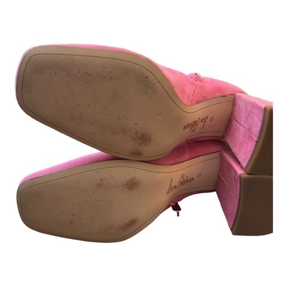 Sam Edelman Codie Booties pink suede - Picture 10 of 15